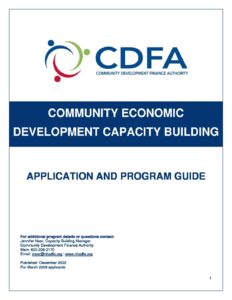 Community Economic Development Application and Program Guide 2023 ...